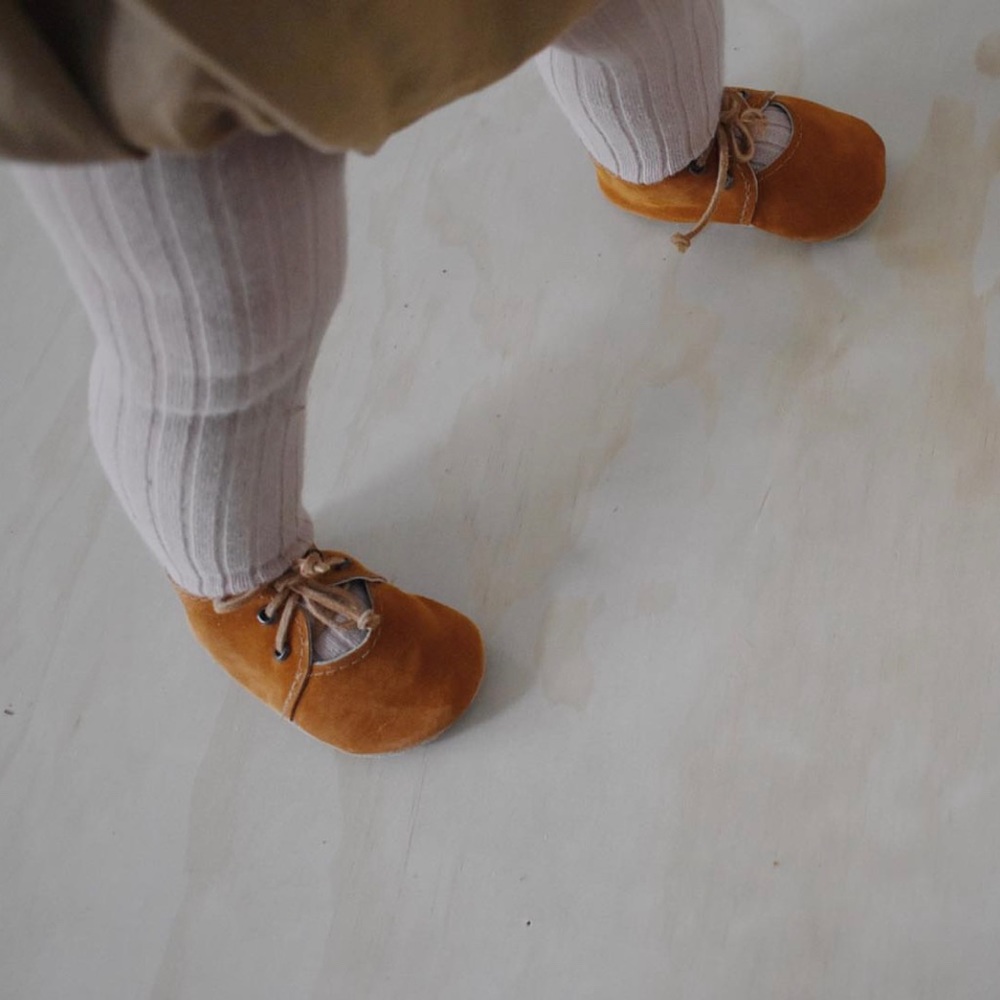 Ulla & Viggo Lace Up Mary Janes in Rust